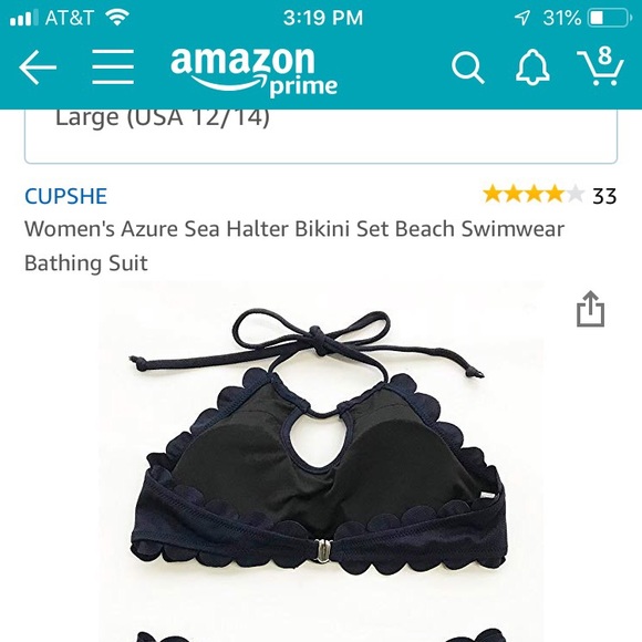 Cupshe bikini - Picture 2 of 3